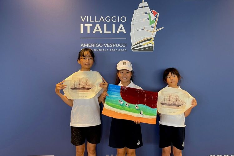 Immagine per articolo One Ocean Foundation with Amerigo Vespucci in Tokyo with the "Sail4Change" Project